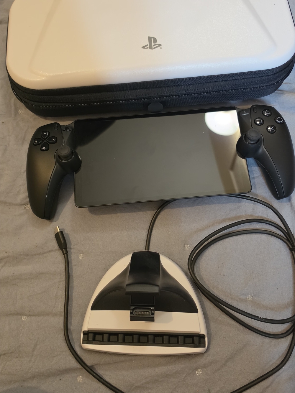 PlayStation Portal + Charging Dock & Case – Like New